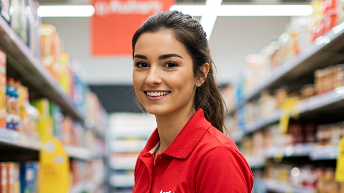 Employée Auchan