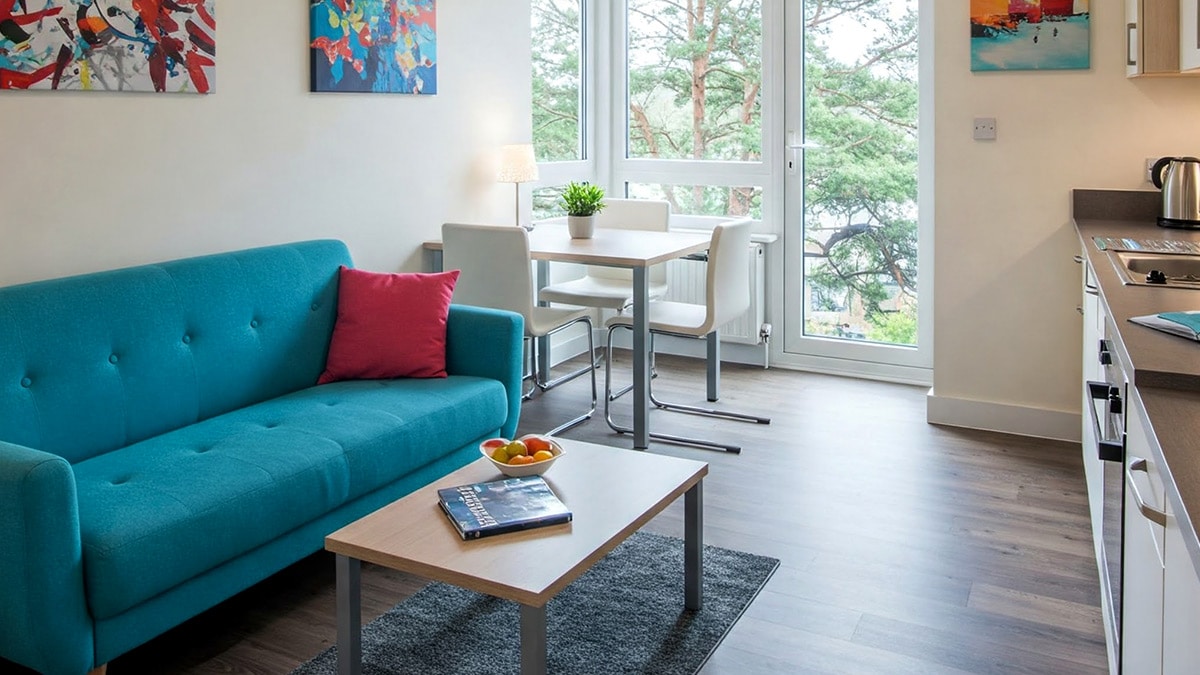 Logement étudiant coloré